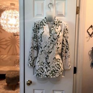 Chic Mossimo Draped Blouse